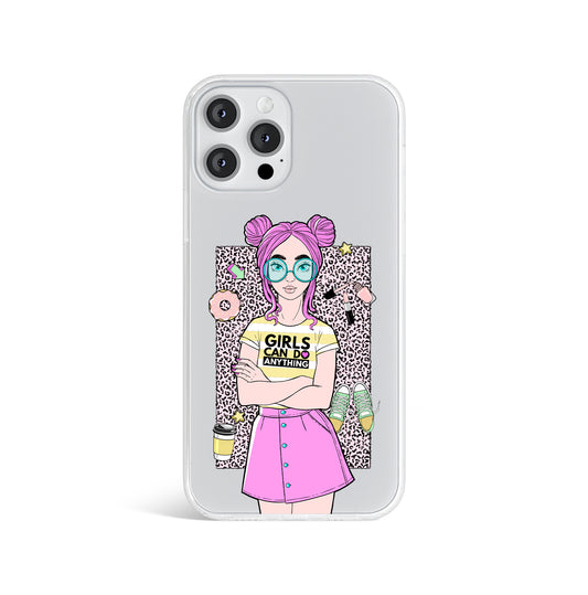 girl power phone case