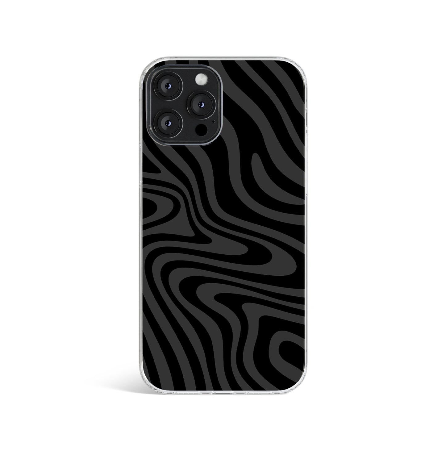 abstract waves swirl phone case