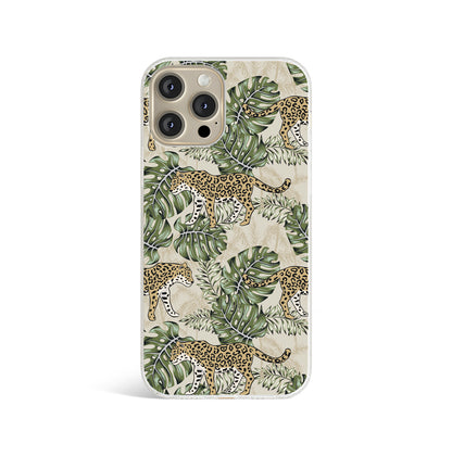 Wild Leopard Leaves Phone Case