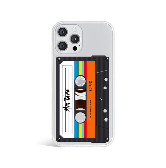 Retro 90s mix tape phone case