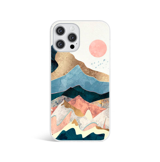 Natural Mountain Art Print Phone Case