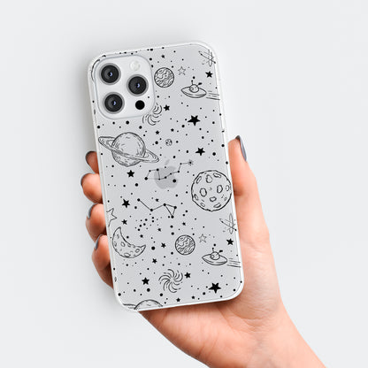 space stars planet phone case