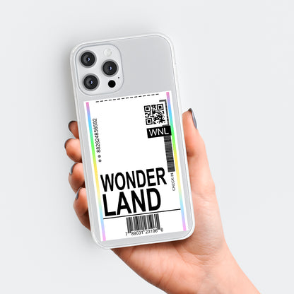 wonderland pass phone case